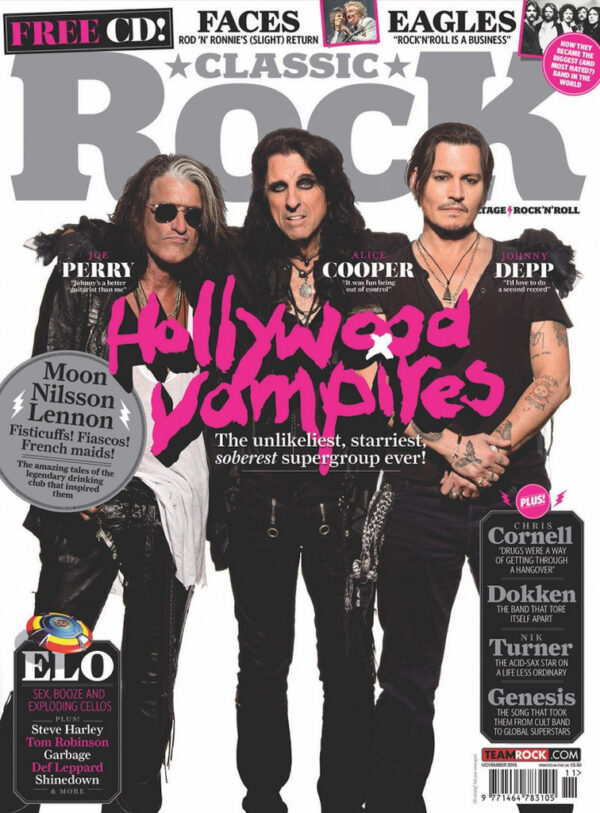 Classic Rock nr 12 2015 Hollywood Vampires