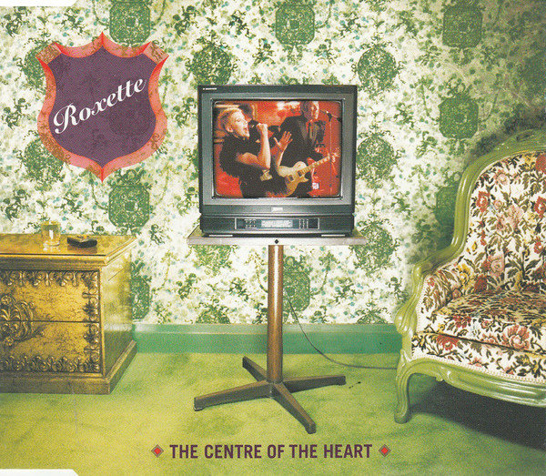 CD-singel Roxette The Center of the heart