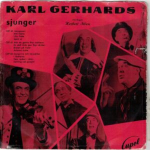 Karl Gerhard sjunger