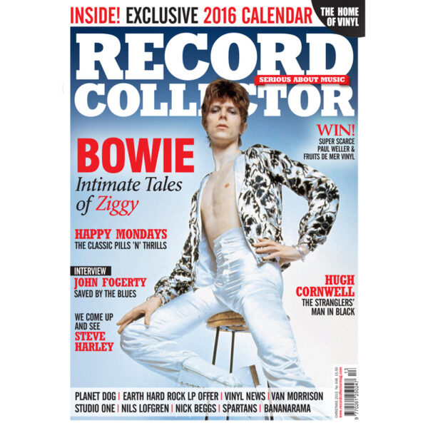 Record Collector christmas 2015 David Bowie