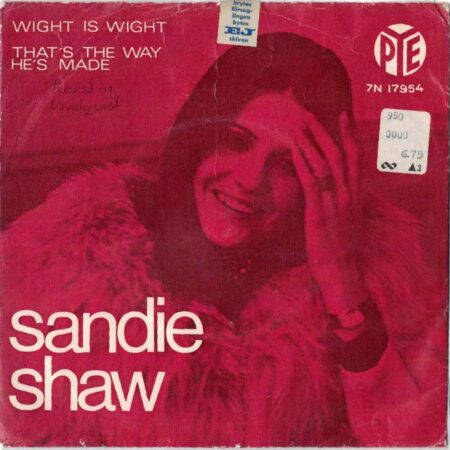 Sandie Shaw Wight is Wight