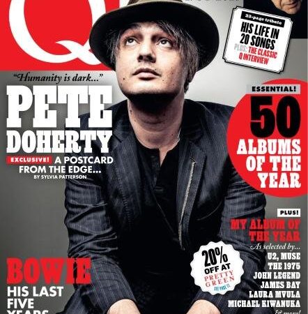 Q Magazine february 2017 Peter Doherty