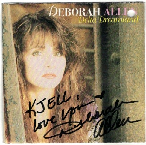 CD Deborah Allen Delta Dreamland Signerad