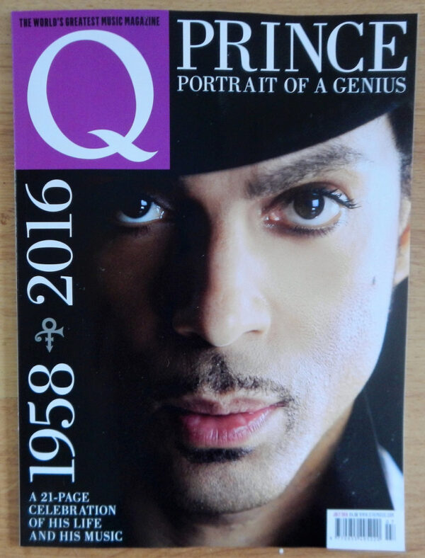 Q Magazine july 2016 Prince - portrait of a genius