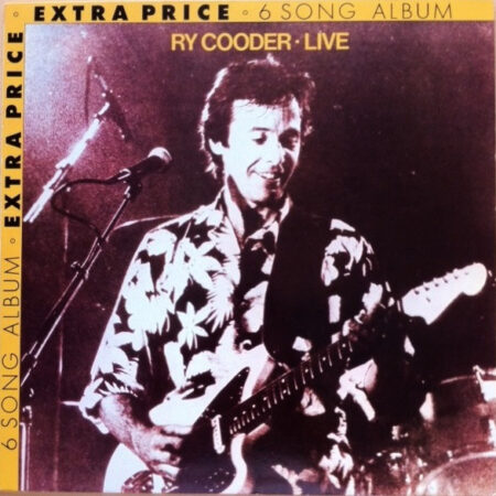 LP Ry Cooder Live 6 song album