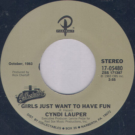 Cyndie Lauper Girls just want to have fun/Time after time