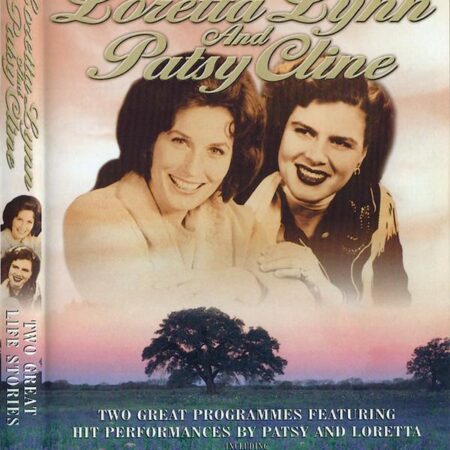 DVD Loretta Lynn & Patsy Cline Two Great Life stories