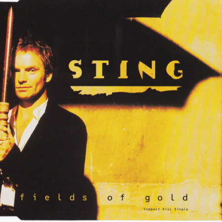 CD-singel Sting Fields of gold