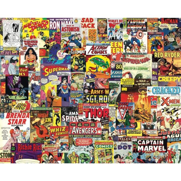 Puzzle. Boomers' Favorite Comics by Steve Smith