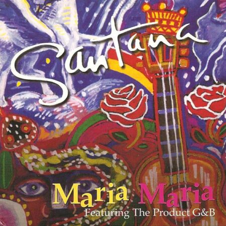 CD-singel Santana. Maria Maria