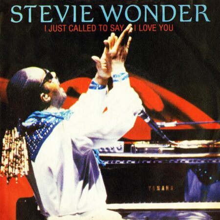 Stevie Wonder. I just called to say I love you