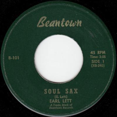 Earl Lett. Soul Sax