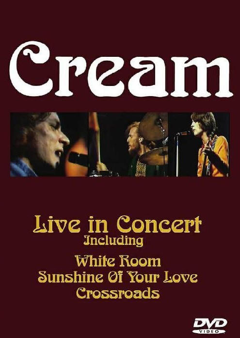 DVD Cream Live in Concert