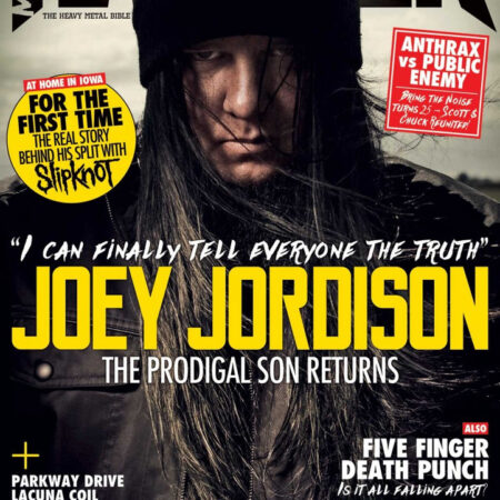 Metal Hammer August 2016 Joey Jordinson