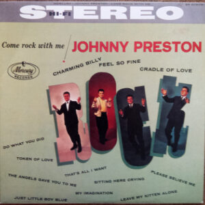 10" LP Johnny Preston Come rock with me