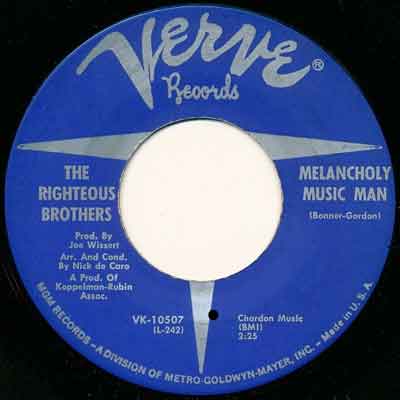 The Righteous Brothers Melancholy Music Man