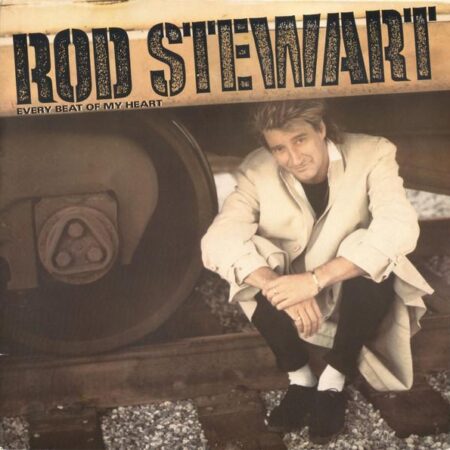 LP Rod Stewart Every beat of my heart