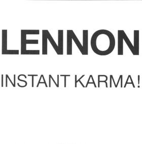 CD-singel John Lennon Instant Karma