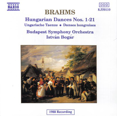 CD Brahms Hungarian dances nos 1-21 Budapest Symphony Orchestra Â conductor Istva