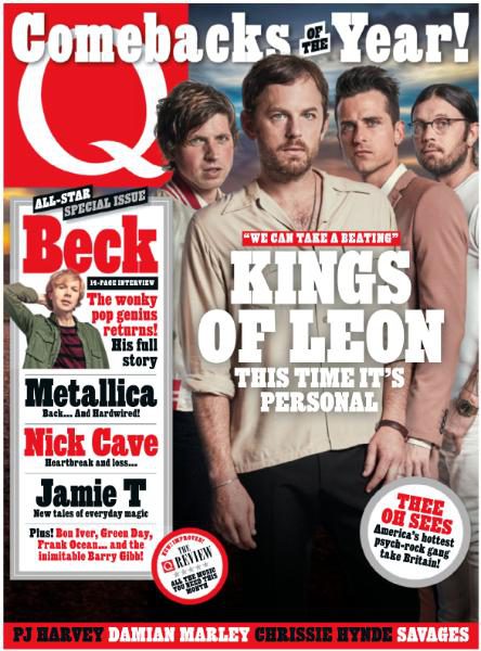 Q Magazine november 2016 Kings of Leon