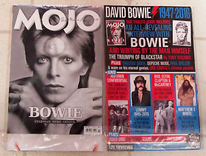 Mojo March 2016 David Bowie Starman, Hero Genius