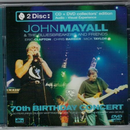 CD John Mayall & The Bluesbreakers & Friends 70th birthday concert