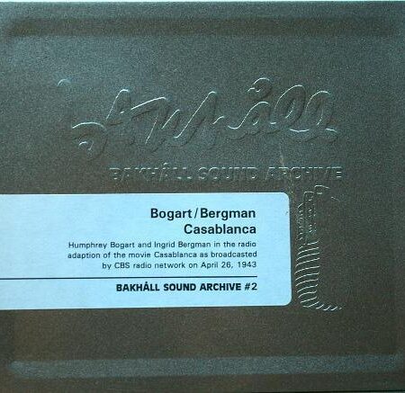 CD Bogart/Bergman Casablanka Bakhåll archive #2