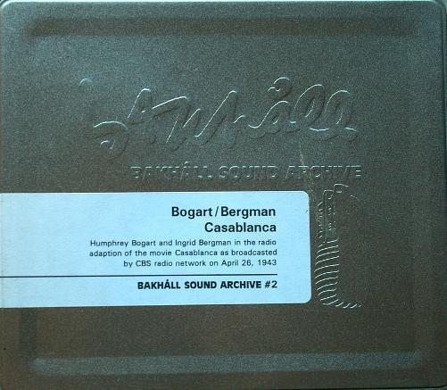 CD Bogart/Bergman Casablanka Bakhåll archive #2