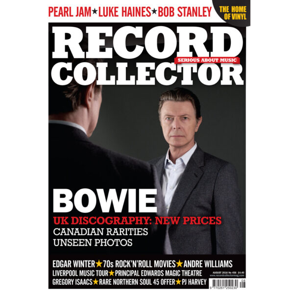 Record Collector August 2016 David Bowie