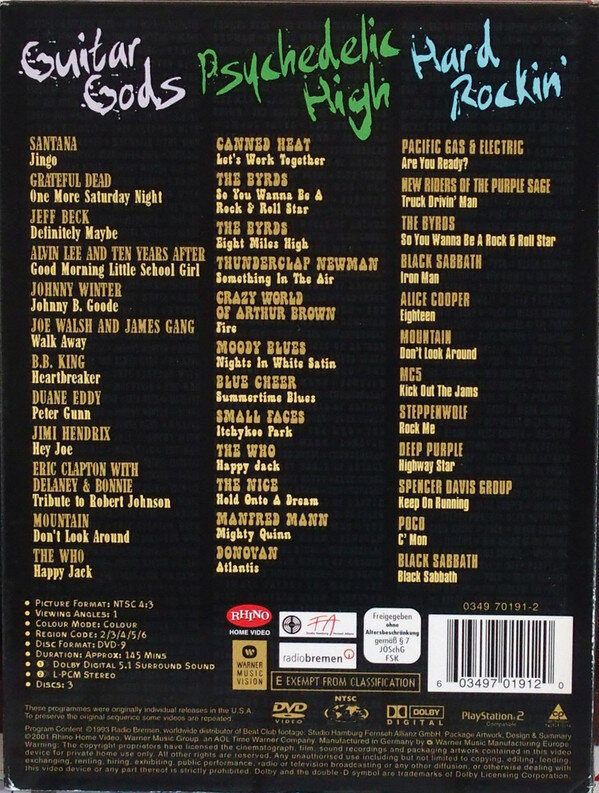 Rock Icons 3 DVD-set