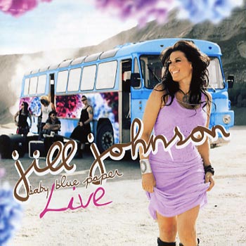CD Jill Johnson Baby blue paper Live