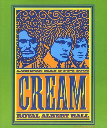 DVD Cream Royal Albert Hall London May 2,3,5,6 2005