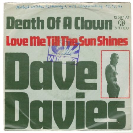Dave Davies Death of a clown
