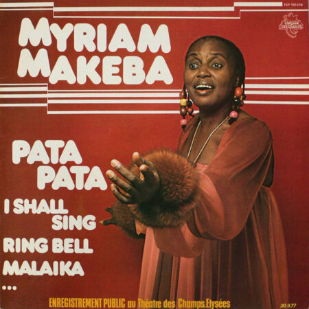 Myriam Makeba Enregistrement Public Au Theatre Des Champs Elysees