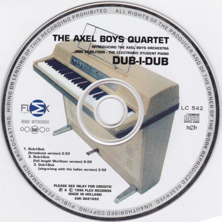 CD-singel The Axel Boys Quartet