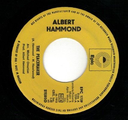Albert Hammond The Peacemaker/WhoÂ´s for lunch today?