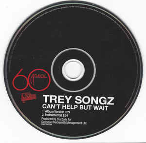 CD-singel Trey Songz CanÂ´t help but wait