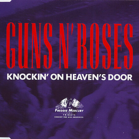 CD-singel Guns nÂ´roses KnockinÂ´ on heavenÂ´s door