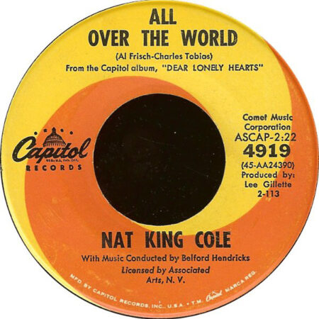 Nat King Cole All over the world/Nothing goes up