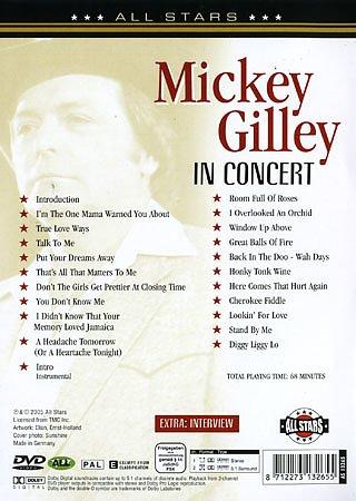 DVD All Stars Mickey Gilley Stand by me