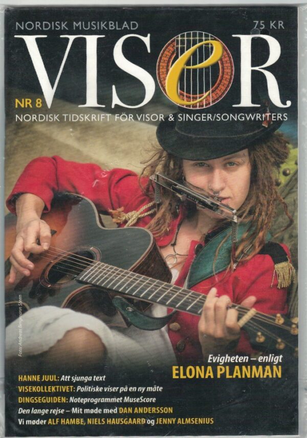 Visor Nordisk tidskrift för singer/songwriters nr 8 2016