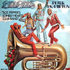 Bee Gees & Peter Frampton Sgt Peppers Lonely heart club band