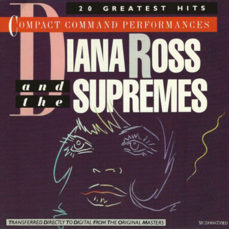 CD Diana Ross & The Supremes 20 greatest hits Compacet Command Performances