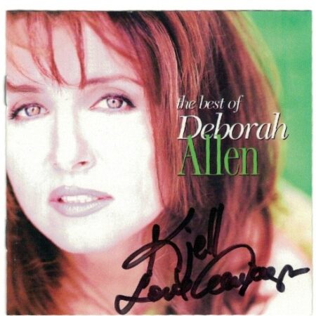 CD The best of Deborah Allen Signerad