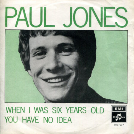Paul Jones When I was six years old