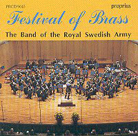 CD Festival of Brass The band of the royal swedish army