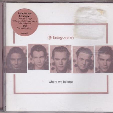 CD Boyzone Where we belong