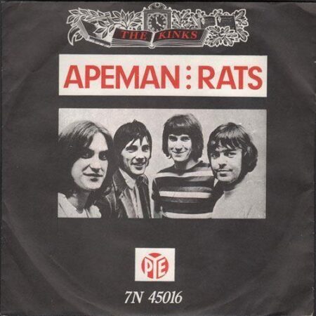 Singel The Kinks Apeman/Rats