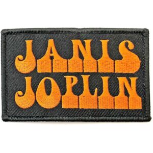 Tygmärke/Patch Janis Joplin