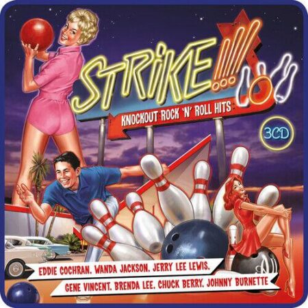 CD Box Strike. Knockout rock´n+roll hits